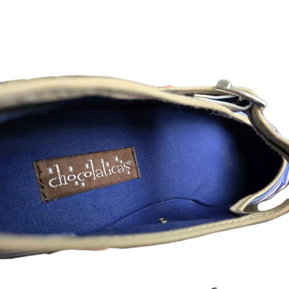 Hot Chocolate Designs Chocolaticas Size 7 ~Mary Janes Navy Sailor Anchor Blue - Picture 9 of 14